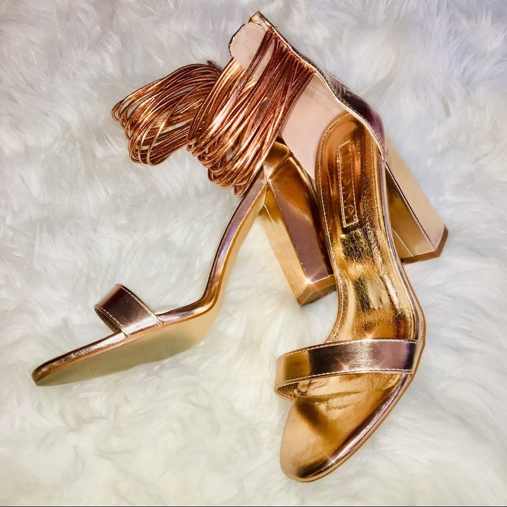 Rose Gold Heels
